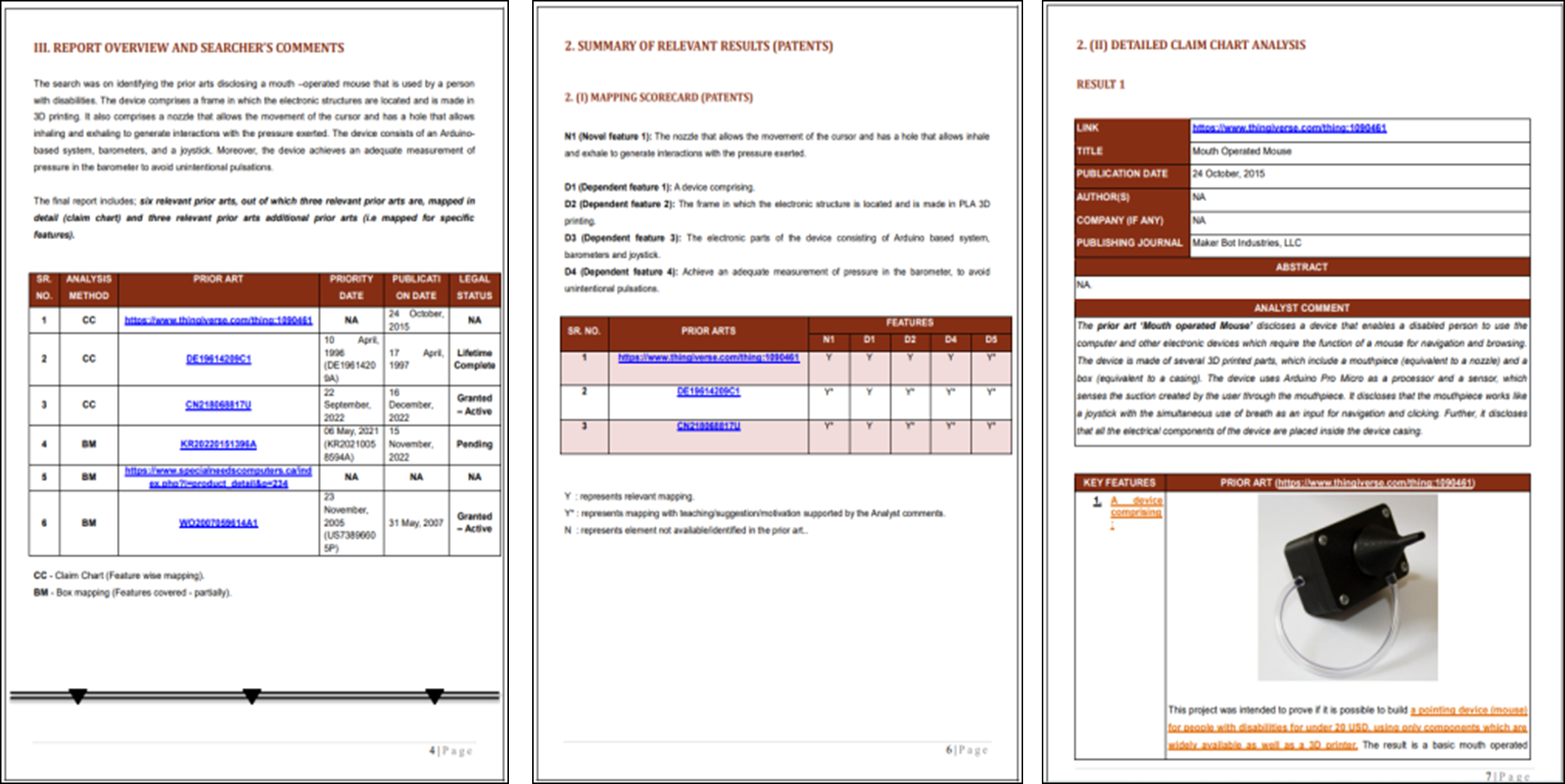 Patentability Novelty Search